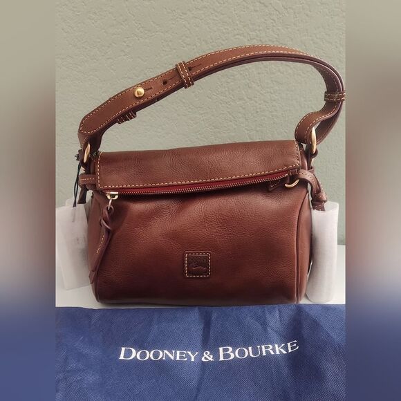 Dooney & Bourke Handbags - New With Tag! Dooney & Bourke Brown Leather Women' Small Hobo Bag